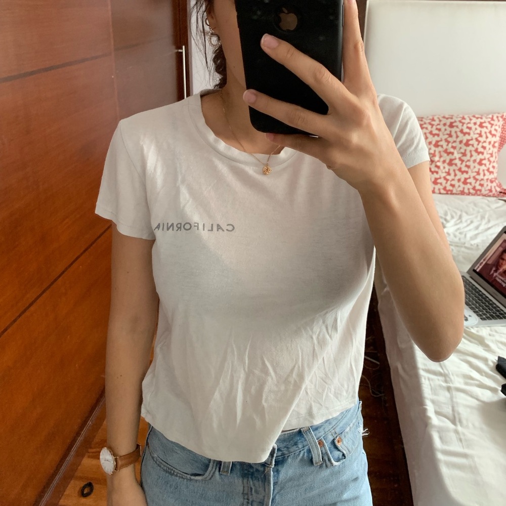 Light blue madewell shirt